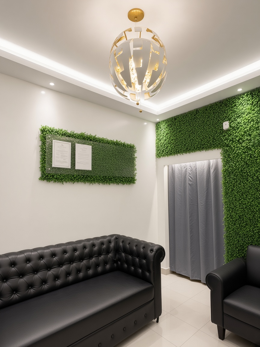 Xena Beauty Spa waiting lounge in KPHB