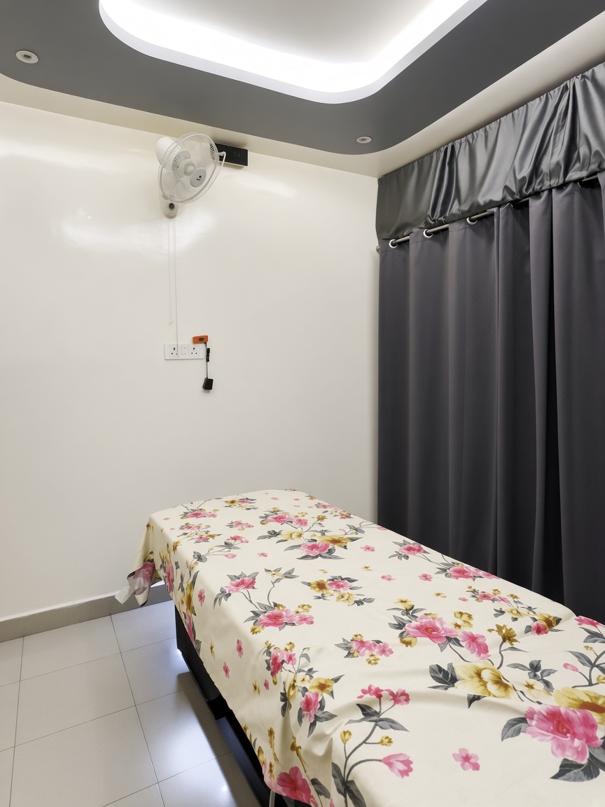 Private therapy room at Xena Beauty Spa KPHB