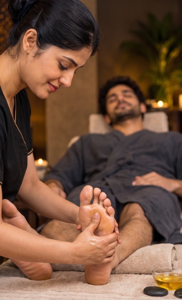 Foot Massage at Xena Beauty Spa KPHB